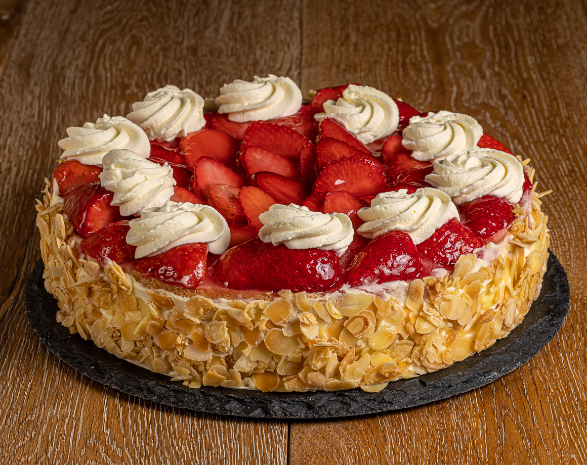 Tourte aux fraises