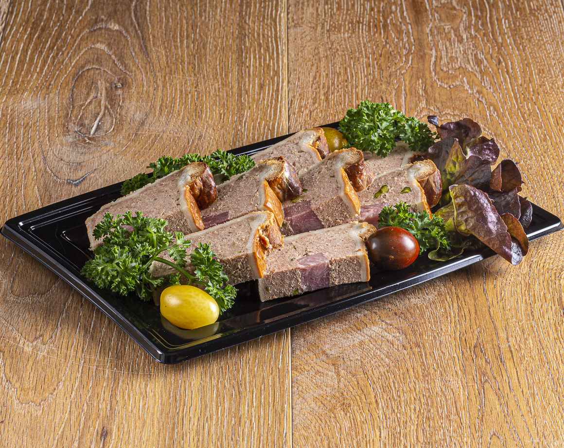 Pâté jambon et pistache en croûte
